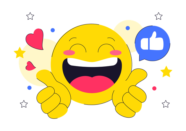 Celebração do Dia Mundial do Sorriso  Ilustração