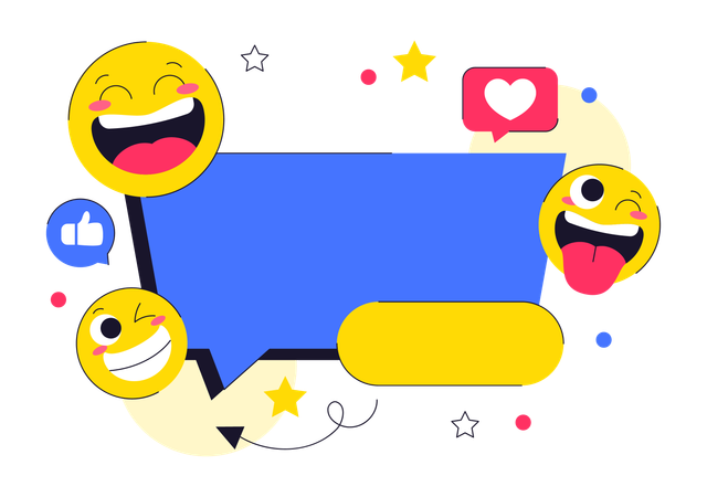 Celebração do Dia Mundial do Sorriso  Ilustração