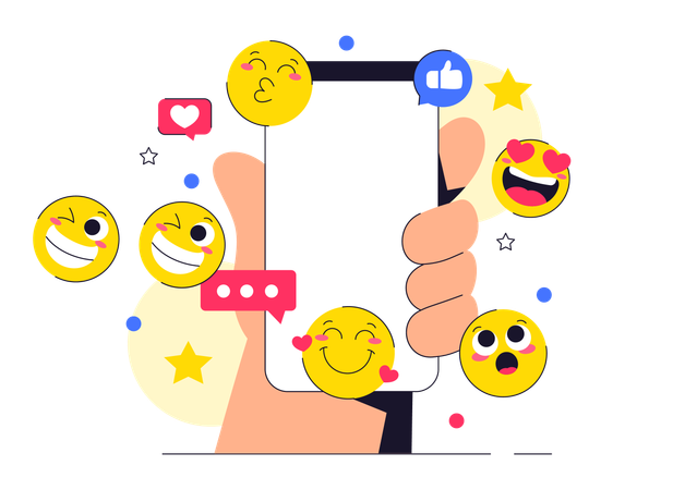 Celebração do Dia Mundial do Sorriso  Ilustração
