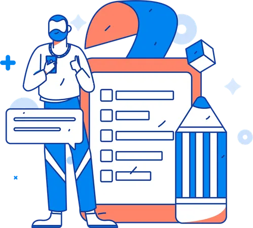 Comentarios de los clientes  Illustration