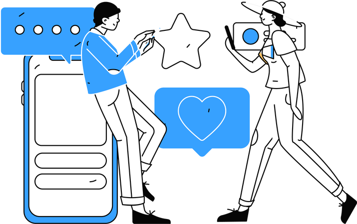 Comentarios de los usuarios  Illustration