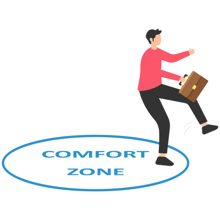 Comfort zone Illustration