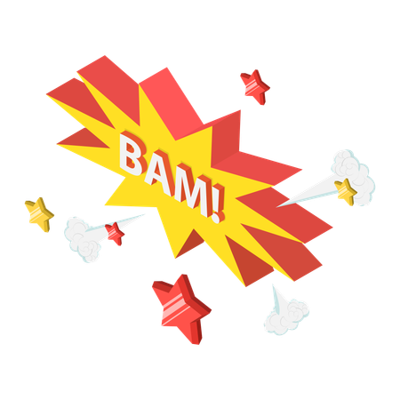 Comic Sound Effects  Illustration