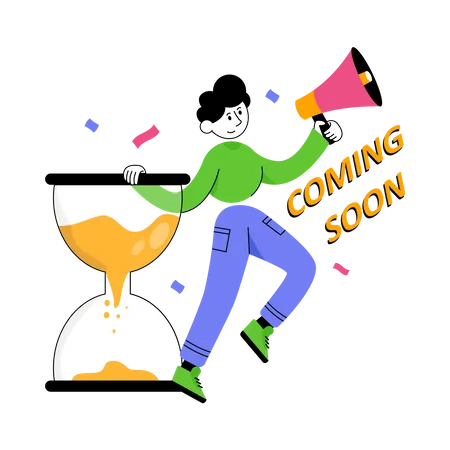 Coming Soon  Illustration