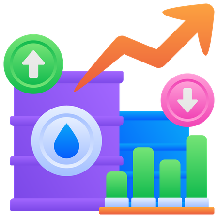 Commerce du pétrole  Illustration