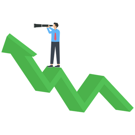 Commercial business management  Illustration