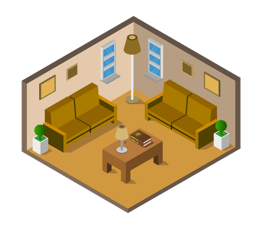 Common room  Illustration