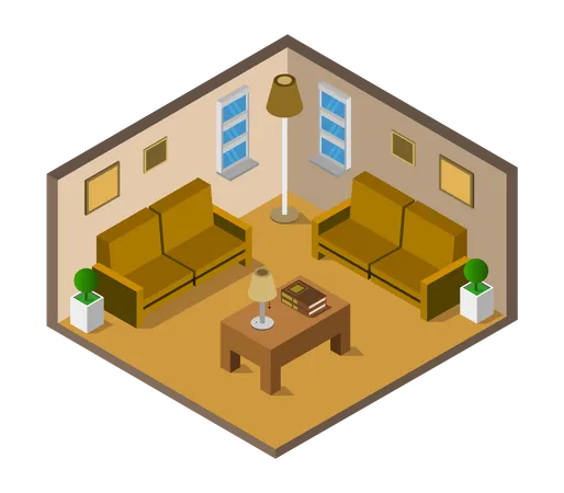 Common room  Illustration