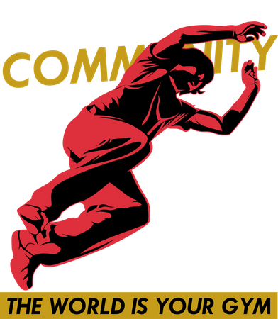 Communauté Parkour, le monde est votre salle de sport  Illustration