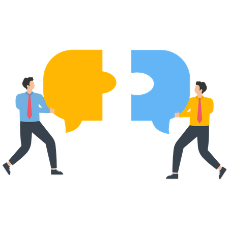 Communication connection  Illustration