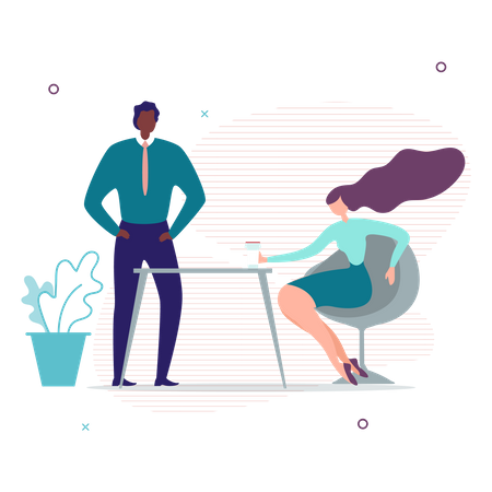 Communication d'entreprise  Illustration