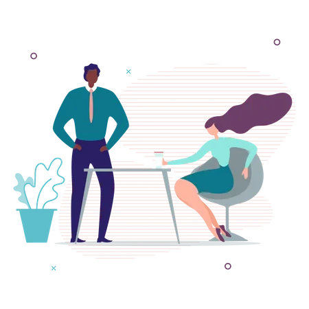 Communication d'entreprise  Illustration