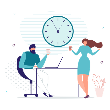Communication d'entreprise  Illustration