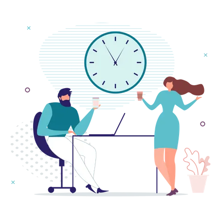 Communication d'entreprise  Illustration