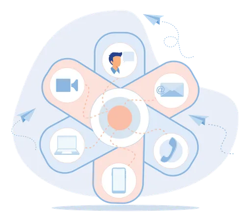 Communication integration  Illustration