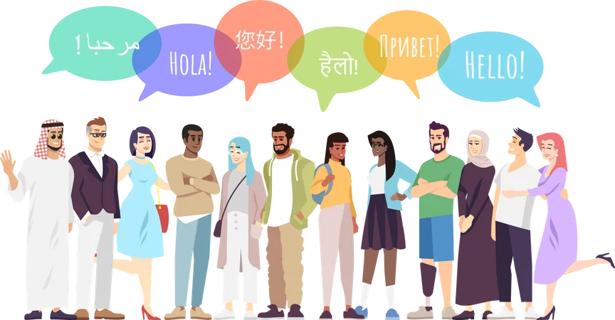 Communication interculturelle  Illustration