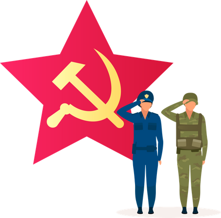 Système politique communiste  Illustration