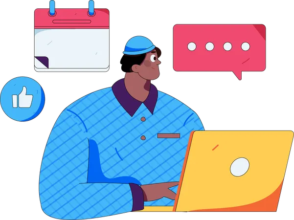 Community Connection  Illustration