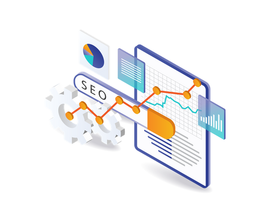 Company Business Data  Illustration