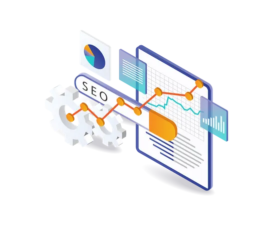 Company Business Data  Illustration