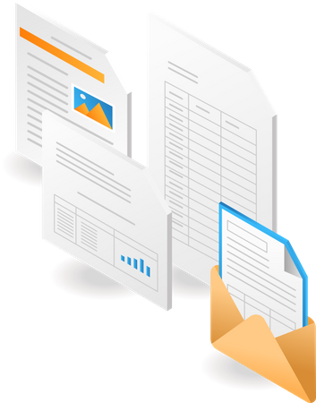 Company data table  Illustration