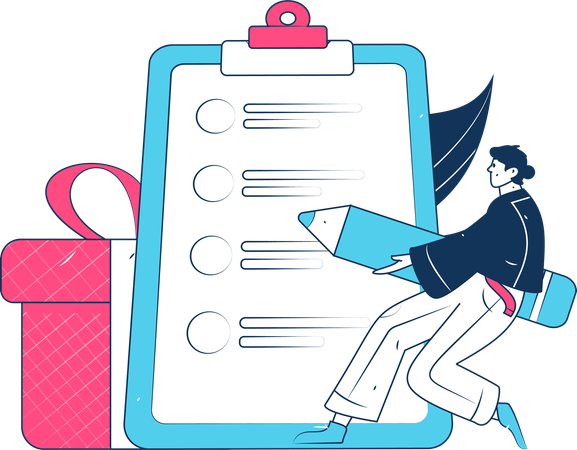 Company Form  Illustration