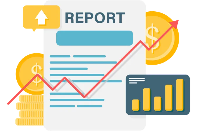 Company growth analysis  Illustration