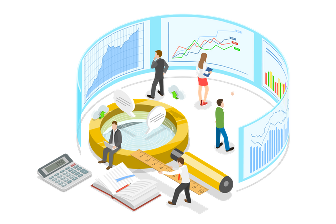 Company Performance Analytics  Illustration