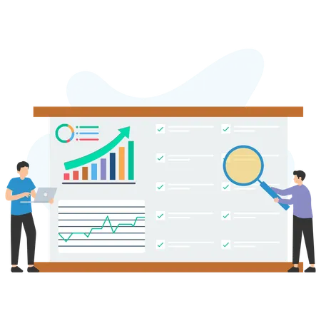 Company plans analysis  Illustration