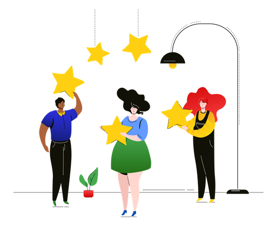 Company rating  Illustration