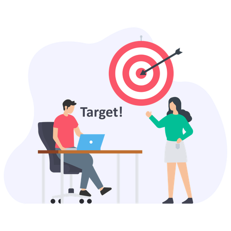 Company Target  Illustration