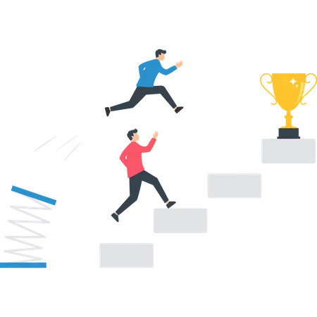 Competition and career development  Illustration