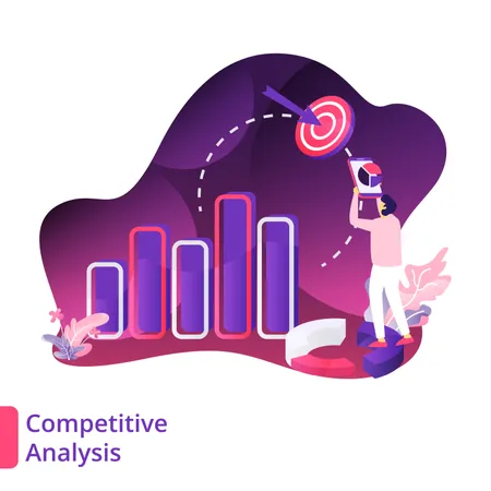 Competitive Analysis Illustration