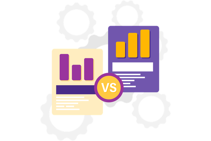 Competitor analysis report  Illustration