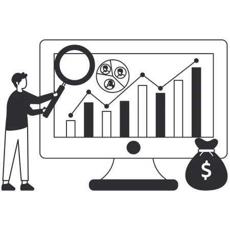 Competitor Research  Illustration