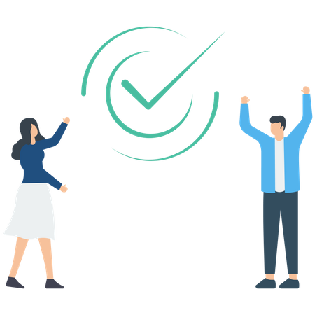 Complete task  Illustration