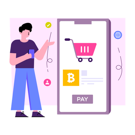 Comprar bitcoin  Ilustração