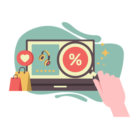 Comprar on-line  Ilustração
