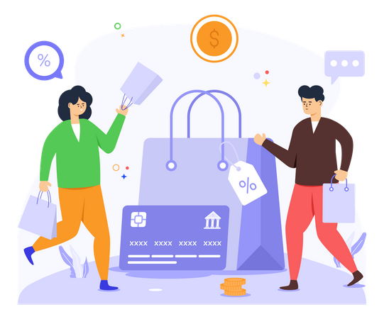 Compras  Illustration