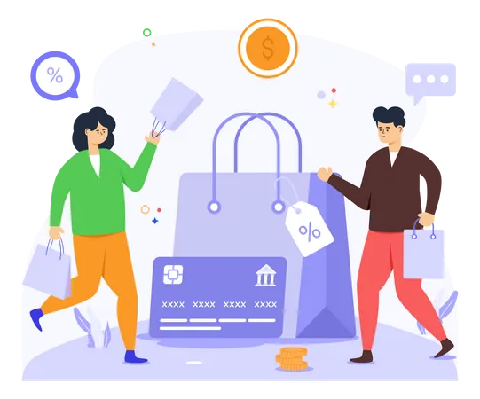 Compras  Illustration