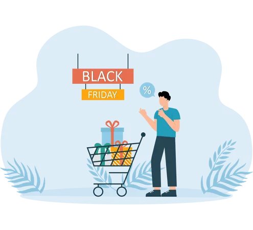 Compras on-line feitas por funcionário  Ilustração