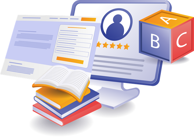 Compte d'application Web  Illustration