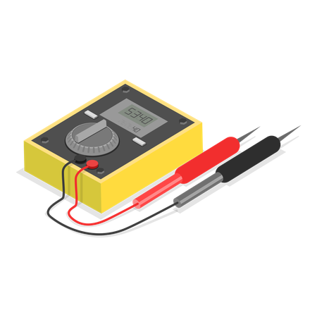 Compteur électrique  Illustration