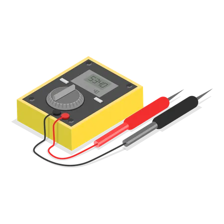 Compteur électrique  Illustration