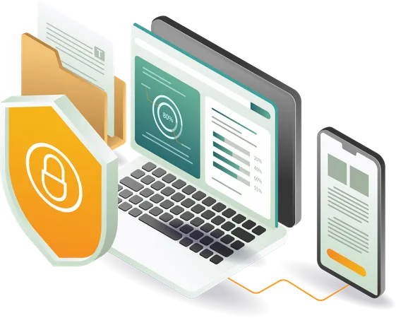 Computer Data Analysis for Smartphone Application Security  Illustration