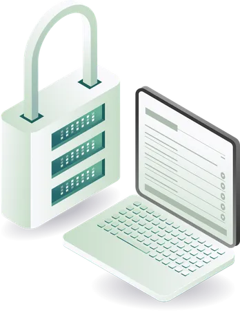 Computer security technology  Illustration