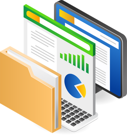 Computeranalysedaten  Illustration