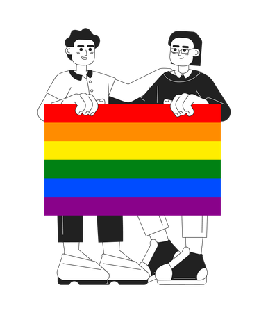 Comunidad lgbt  Ilustración