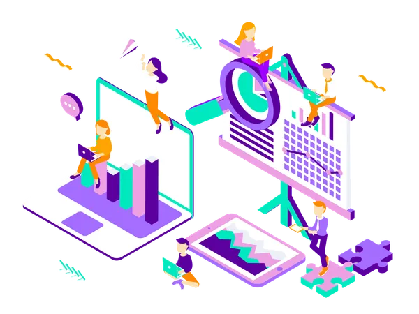 Concept of data analysis  Illustration