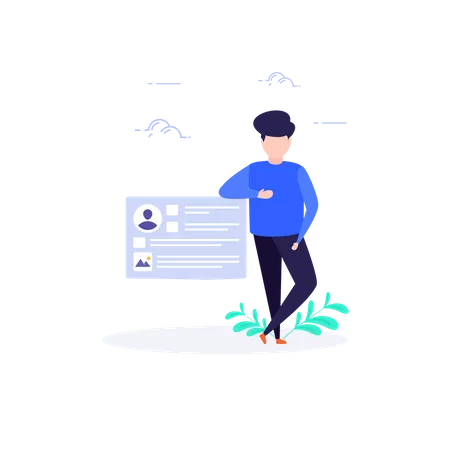 Concept of User Profile  Illustration